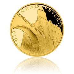 Zlatá mince 5000 Kč 2019 Veveří (proof)