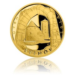 Zlatá mince 5000 Kč 2019 Švihov (proof)