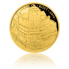 Zlatá mince 5000 Kč 2016 Kost (proof)