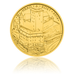 Zlatá mince 5000 Kč 2016 Kost (standard)